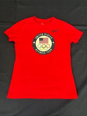 Nike Red USA Olympic Team Graphic Tee